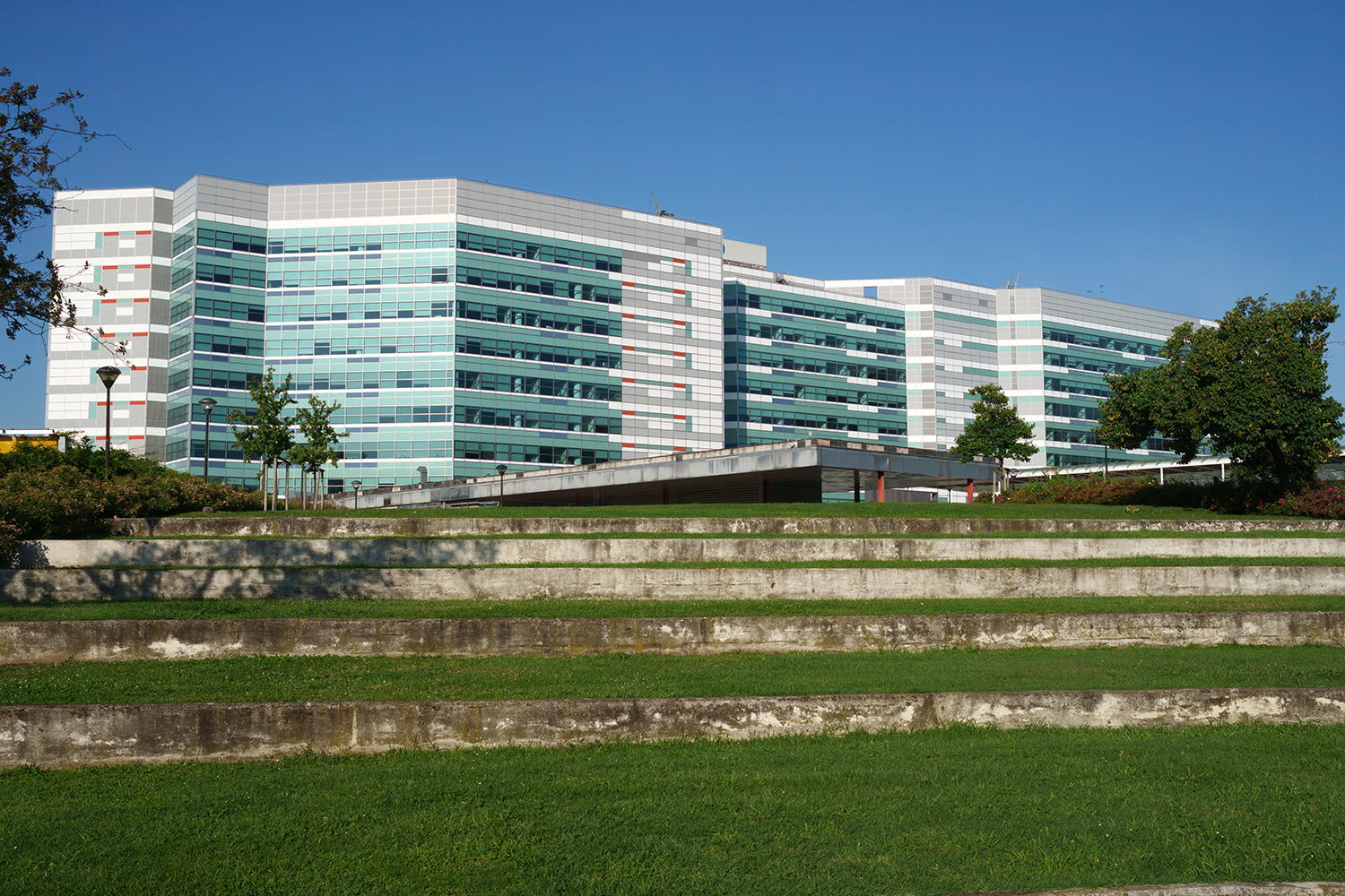 Modern buildings